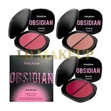 Rubores duo gemini Obsidian Ruby Rose POR MAYOR