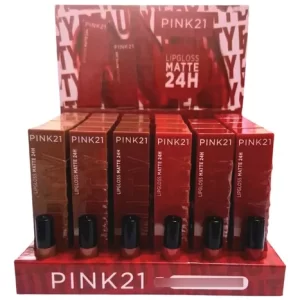 Labial en barra matte Pink21 POR MAYOR CS5383