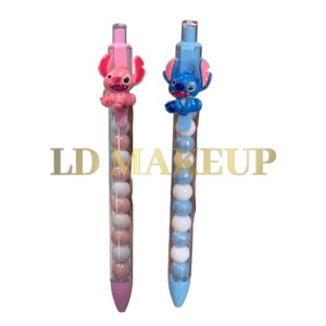 Lapicera con pelotitas Stitch POR MAYOR