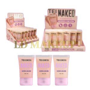Base de maquillaje naked larga duración pomo TEI 8254