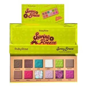 PALETA DE SOMBRAS SPRING BREEZE RUBY ROSE 7893