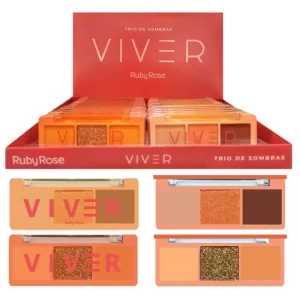 TRIO DE SOMBRAS VIVER RUBY ROSE 2010