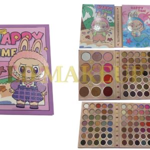 PALETA DE SOMBRAS 117 COLORES LABUBU HAPPY TIME 6347