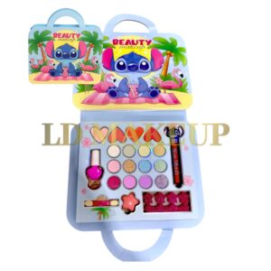 Kit de maquilllaje Stitch celeste