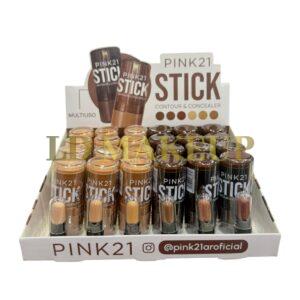 Contorno y corrector en barra stick multiuso Pink 21 cs5683 POR MAYOR