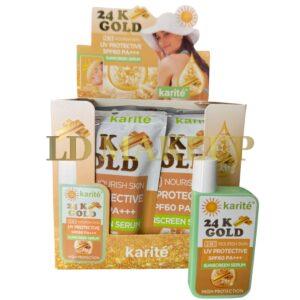 Protector solar fps60 24K gold Karite 68347-47-24k