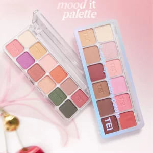 Paleta de Sombras 12 Colores TEI 8394