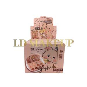 Paleta Bear x12 tonos s.f.r color 8311