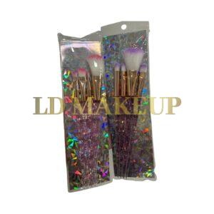 Set de brochas glitter