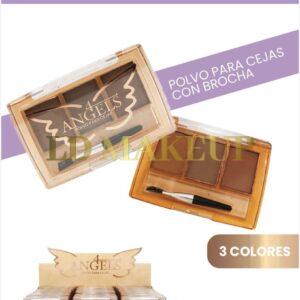 Paleta de polvos para cejas con brocha 4Angels 1173