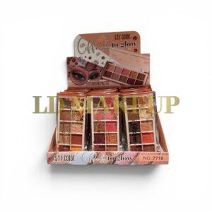 PALETA EYESHADOW PALETTE PKY-7710