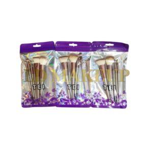 SET BROCHAS X6 UNIDADES BOLSA MORADA TEI 2736-16