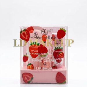 CREMA DE MANOS+BALSAMO LABIAL STRAWBERRY MOCALLURE PKY-FF158