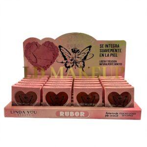 RUBOR LINDA YOU CORAZON MARIPOSA TEI7033