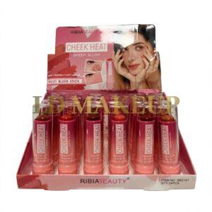 RUBOR EN BARRA CHEEK HEAT RIBIA BEAUTY 2167